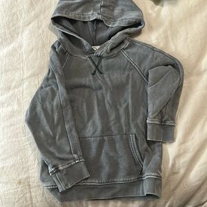 2T H&M Distressed Gray Hoody